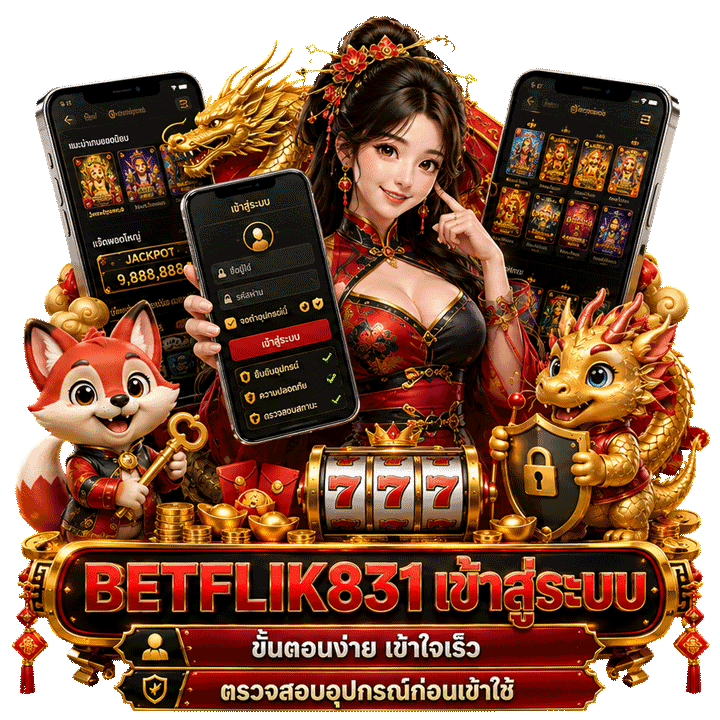 betflik831 เข้าสู่ระบบ ด้วยขั้นตอนที่ง่ายและรวดเร็ว