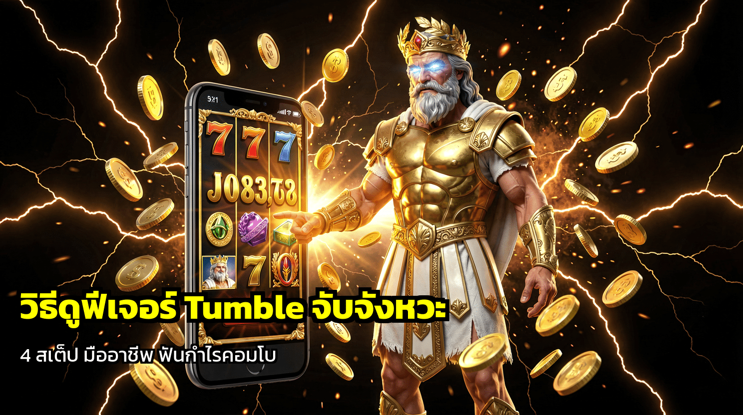 วิธีดูฟีเจอร์ Tumble
