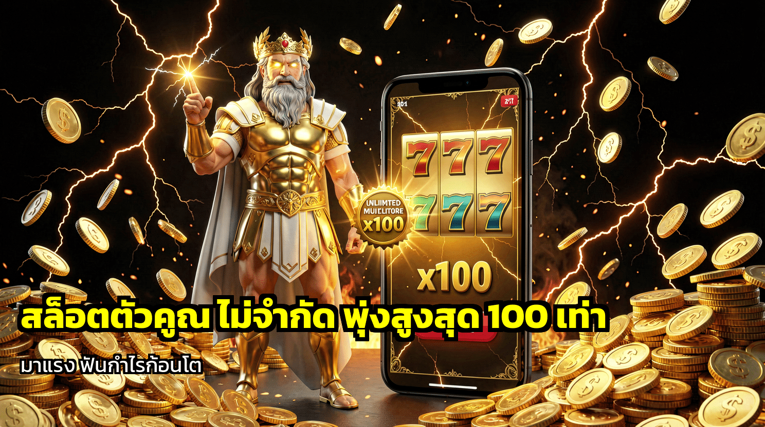 สล็อตตัวคูณ ไม่จำกัด